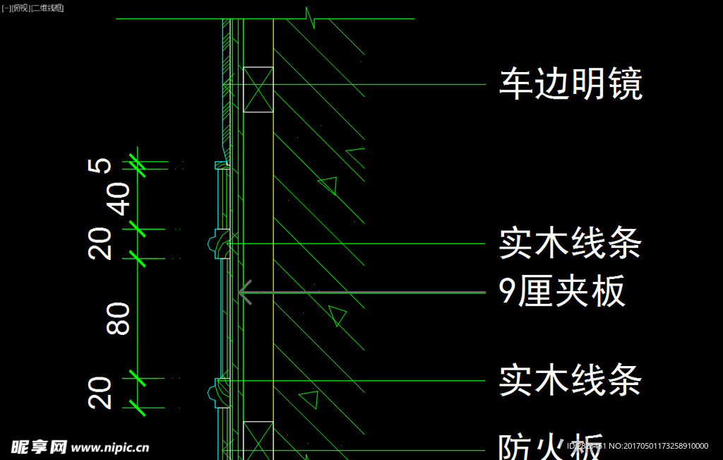 室内图块 工装构件元素