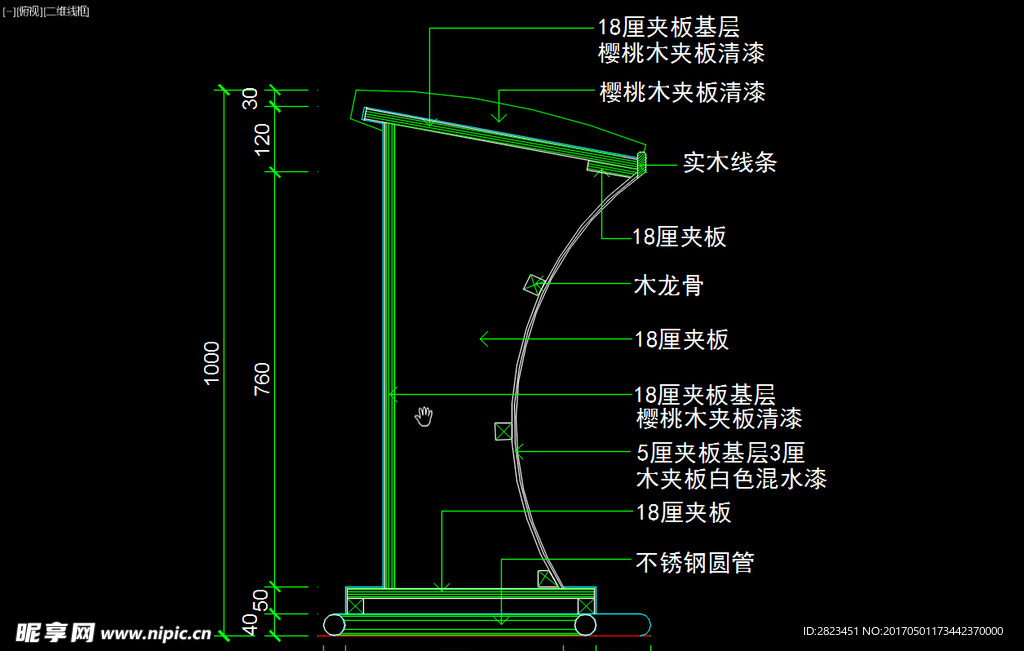 室内图块 工装构件元素