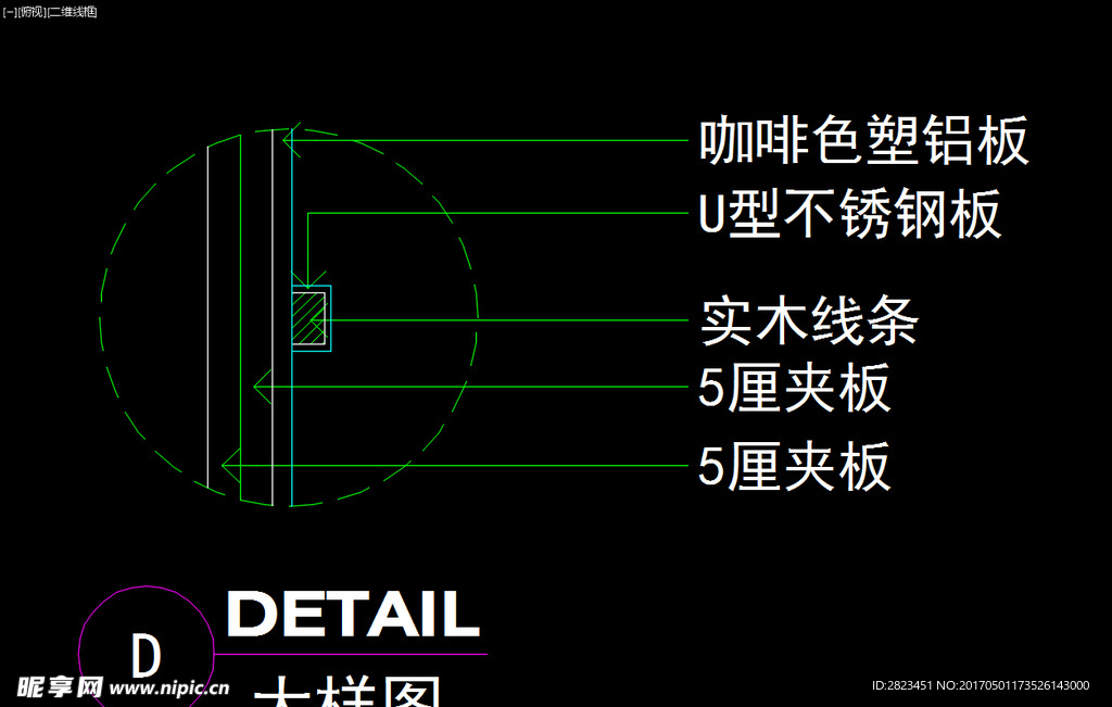 室内图块 工装构件元素