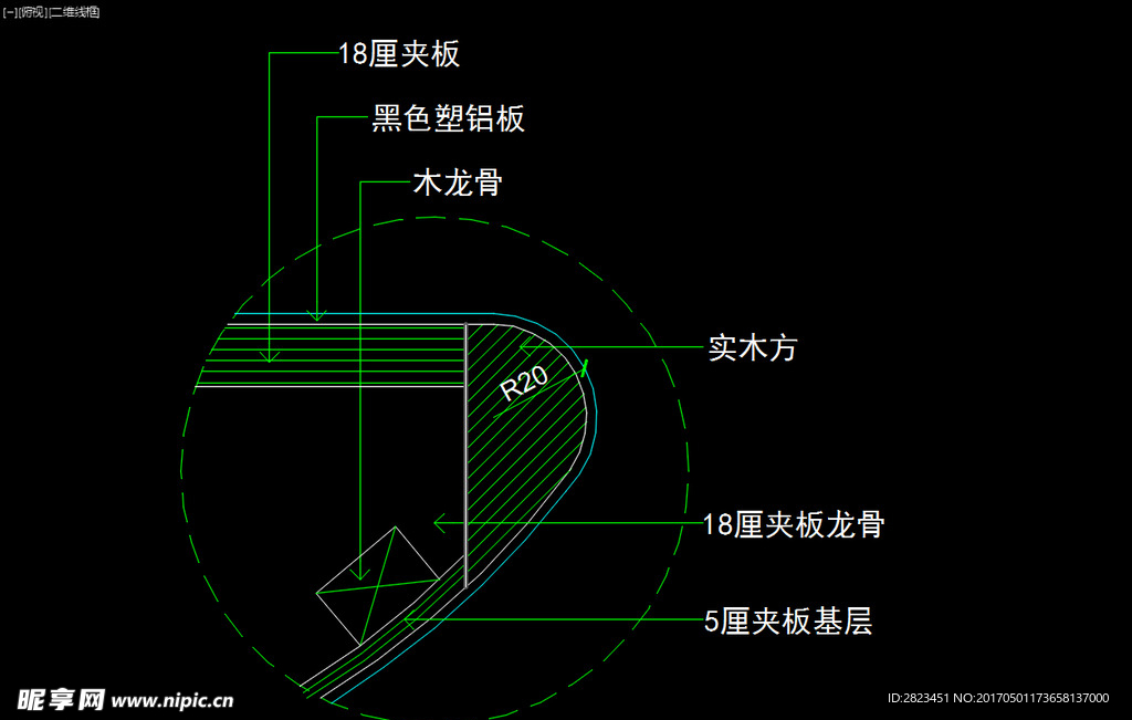 室内图块 工装构件元素