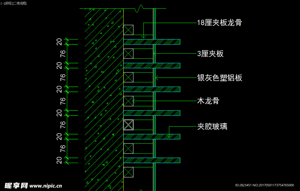 室内图块 工装构件元素