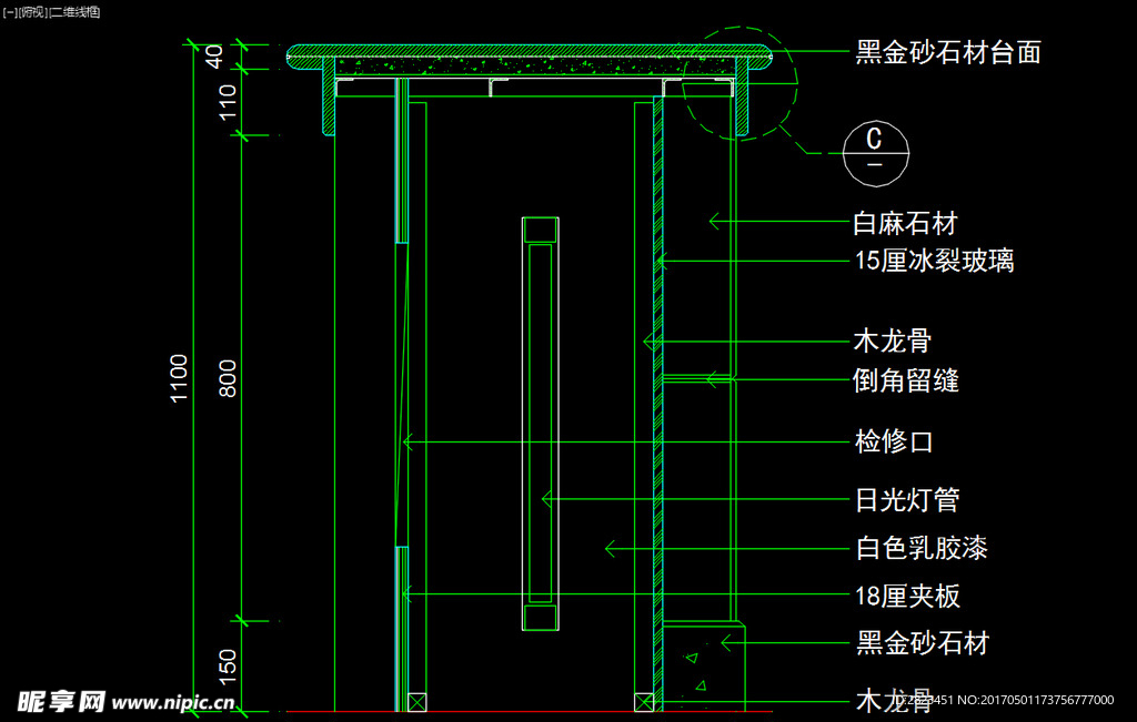 室内图块 工装构件元素