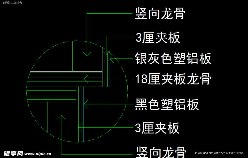 室内图块 工装构件元素