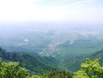 大气庐山春天远景风光