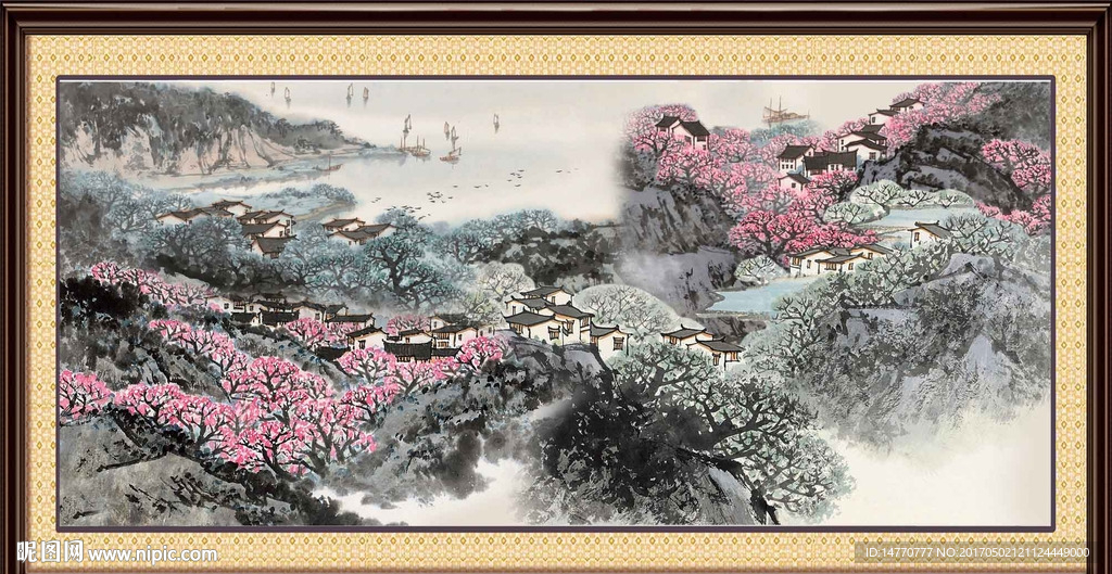 国画山水