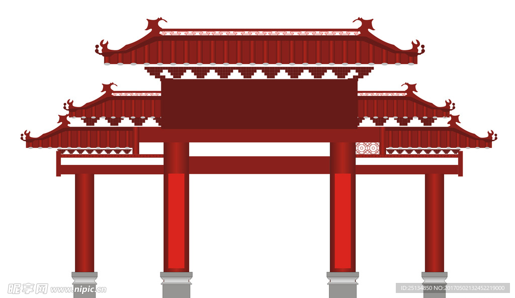 牌楼素材