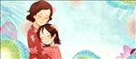 母亲节卡通童趣手绘banner