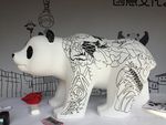 熊猫彩绘艺术展览