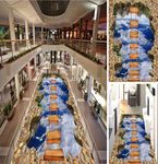 天空走道立体地画