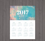 2017日历