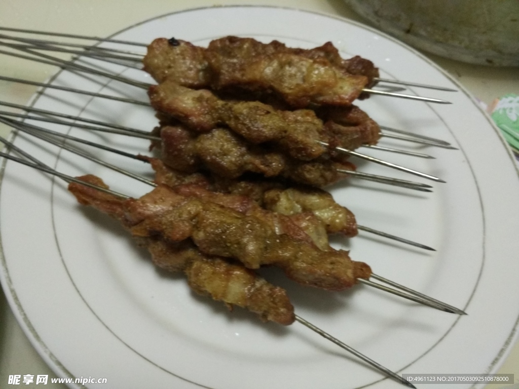 烤串  烤羊肉串