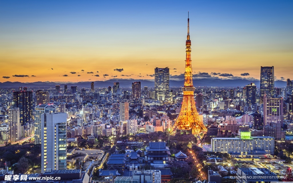 巴黎夜景