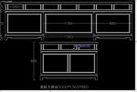中式古典家具  龙纹大班台