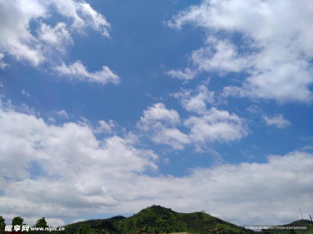 蓝天