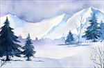 冬季雪景
