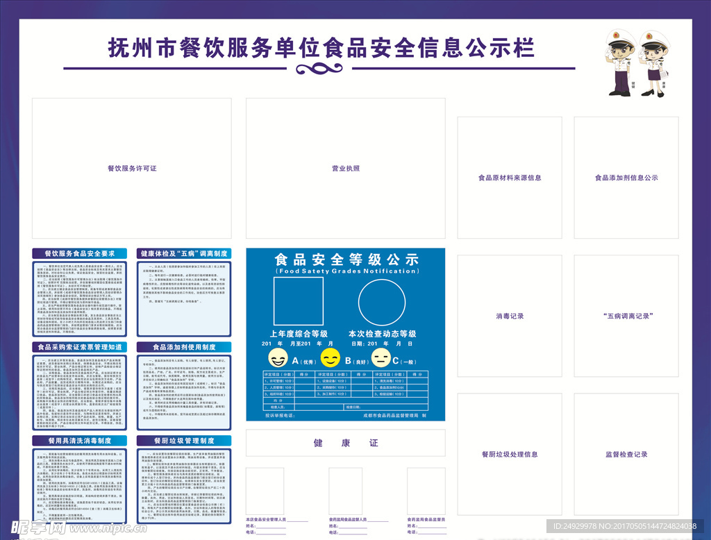 抚州市餐饮服务单位食品安全信息
