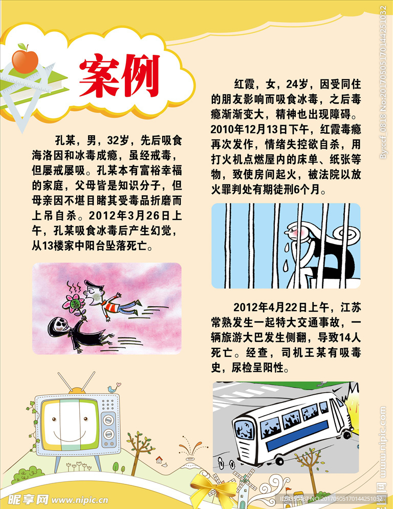 禁毒展板 海报