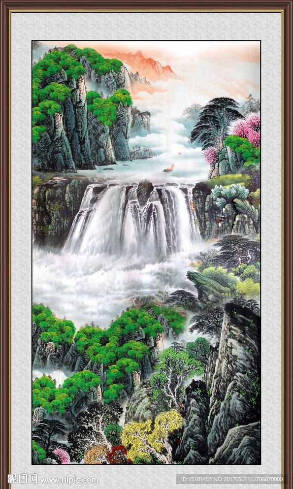 山水国画