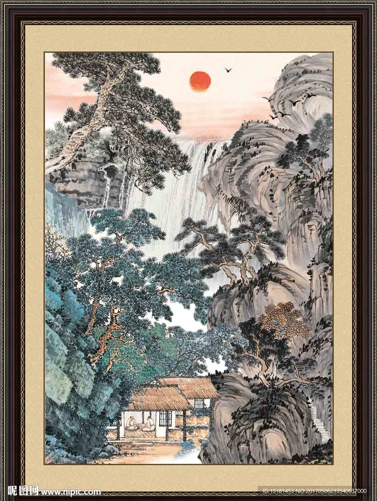水墨国画