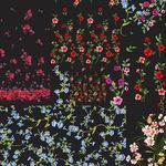 花朵花纹分层素材