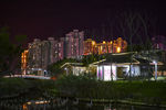 公园夜景
