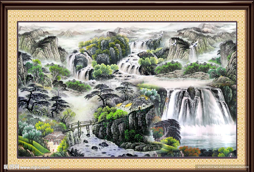 国画山水