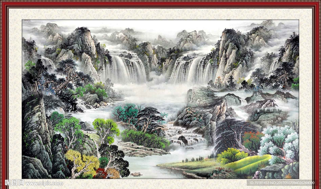 国画山水