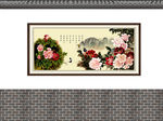 牡丹国画