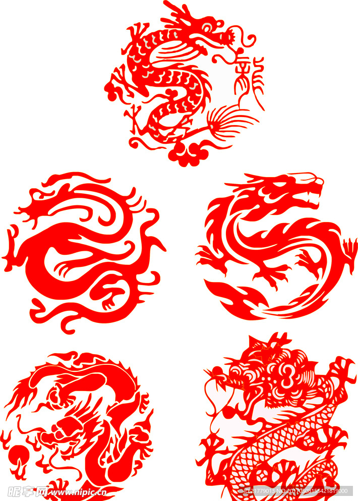 剪纸龙
