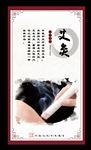 中国风中医养生艾灸展板