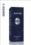 玫瑰精油包装设计展开图