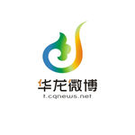 华龙微博 重庆华龙网LOGO