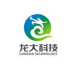 龙大科技标识设计重庆华龙网LO