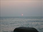 亚龙湾的夕阳