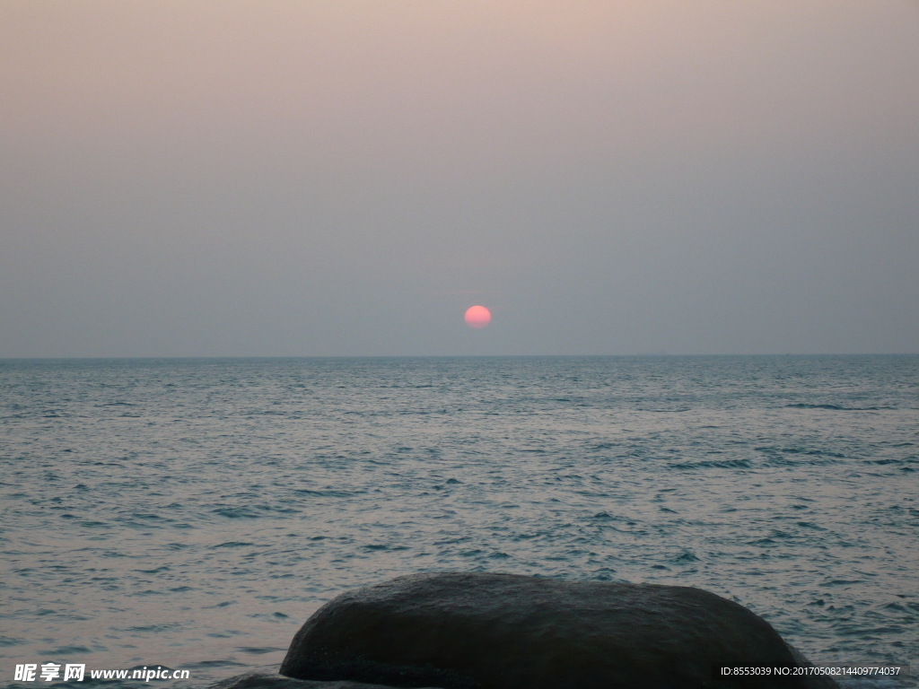 亚龙湾的夕阳