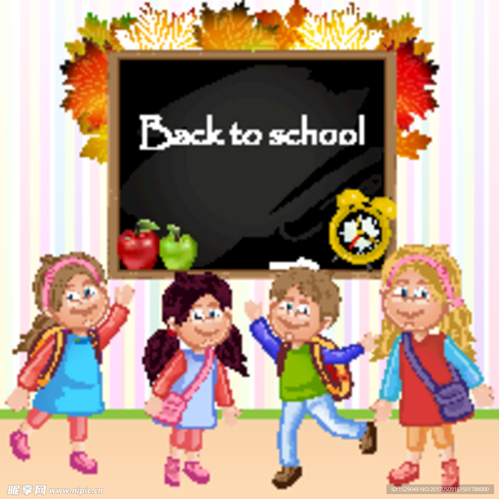 新学期  开学素材
