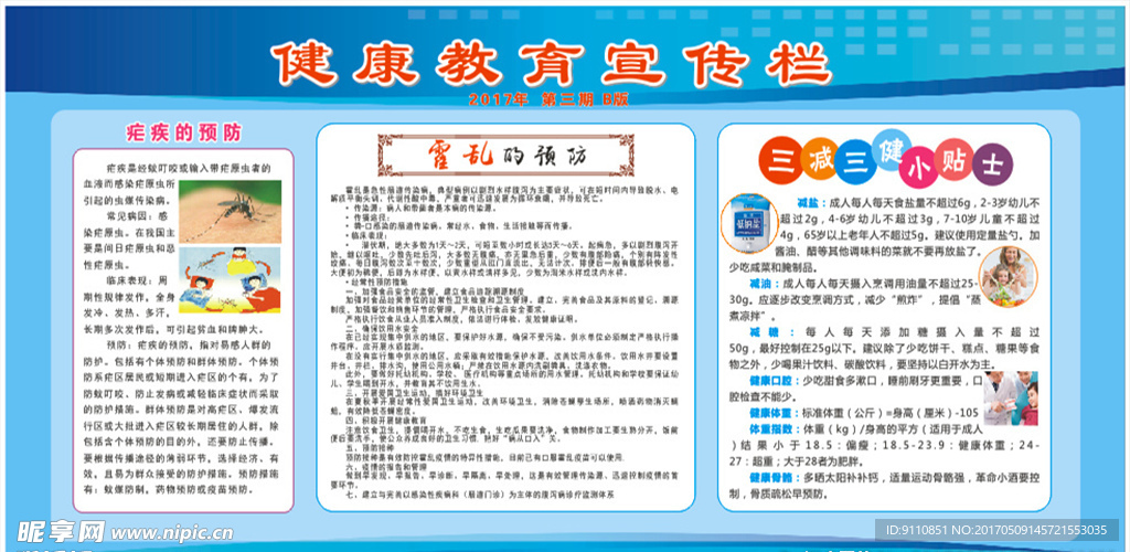 健康教育宣传栏
