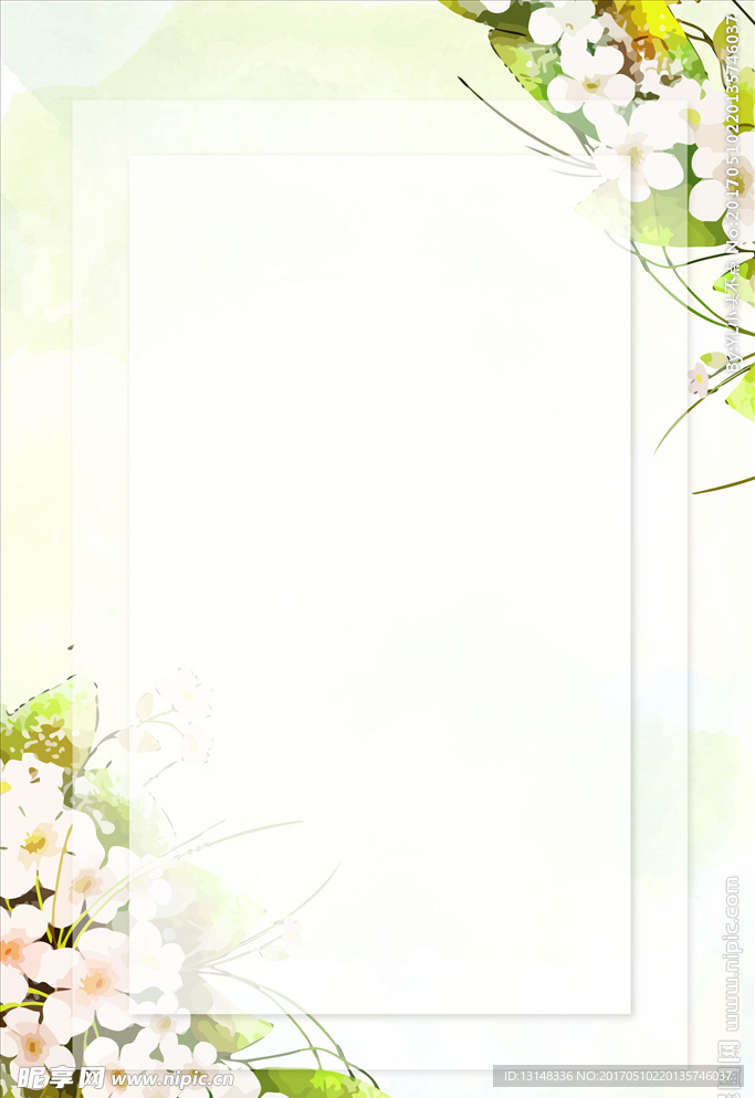 花朵海报