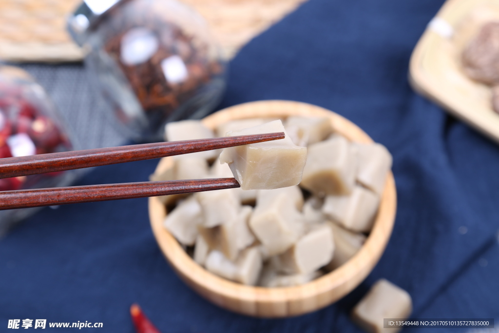 红薯山粉饼子