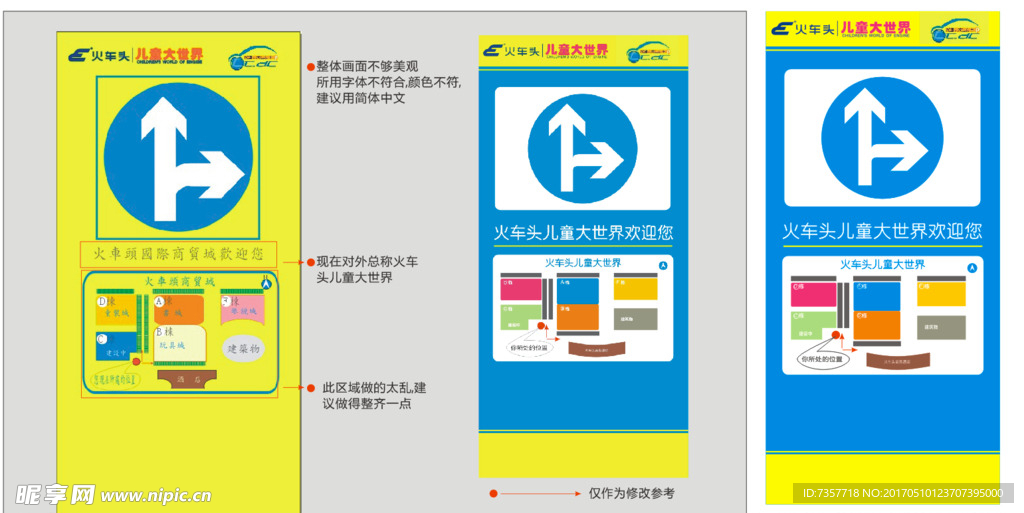 商场指示牌