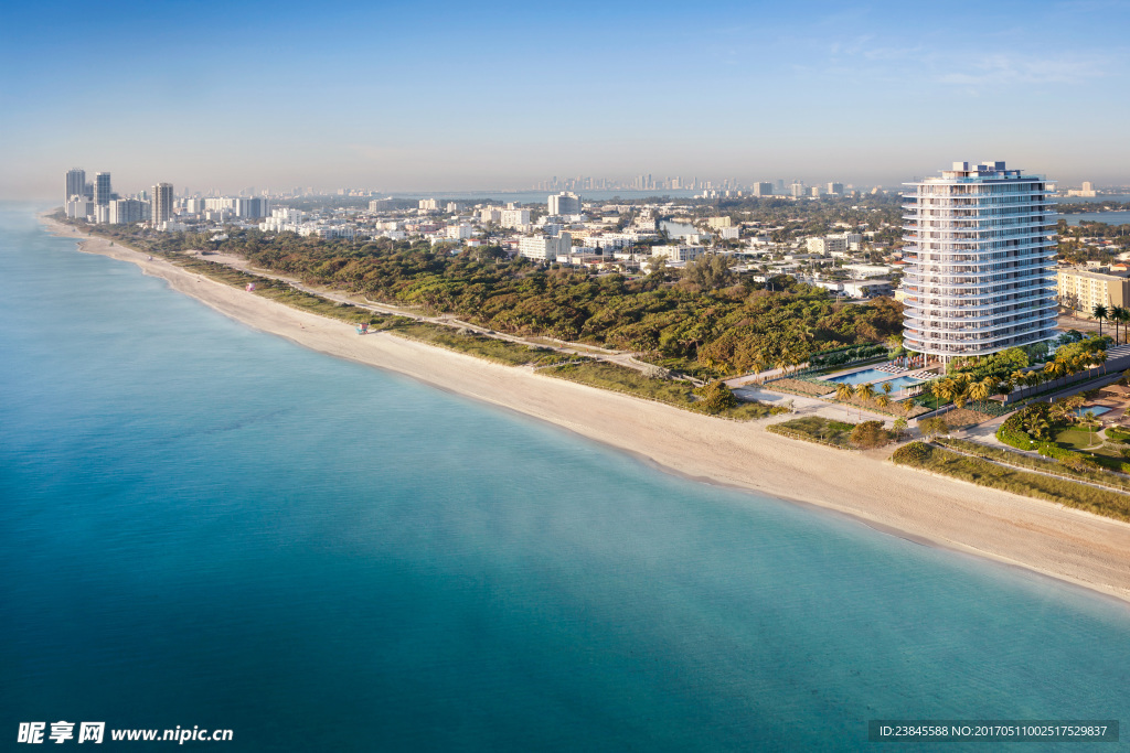 鸟瞰图   海洋   城市建筑