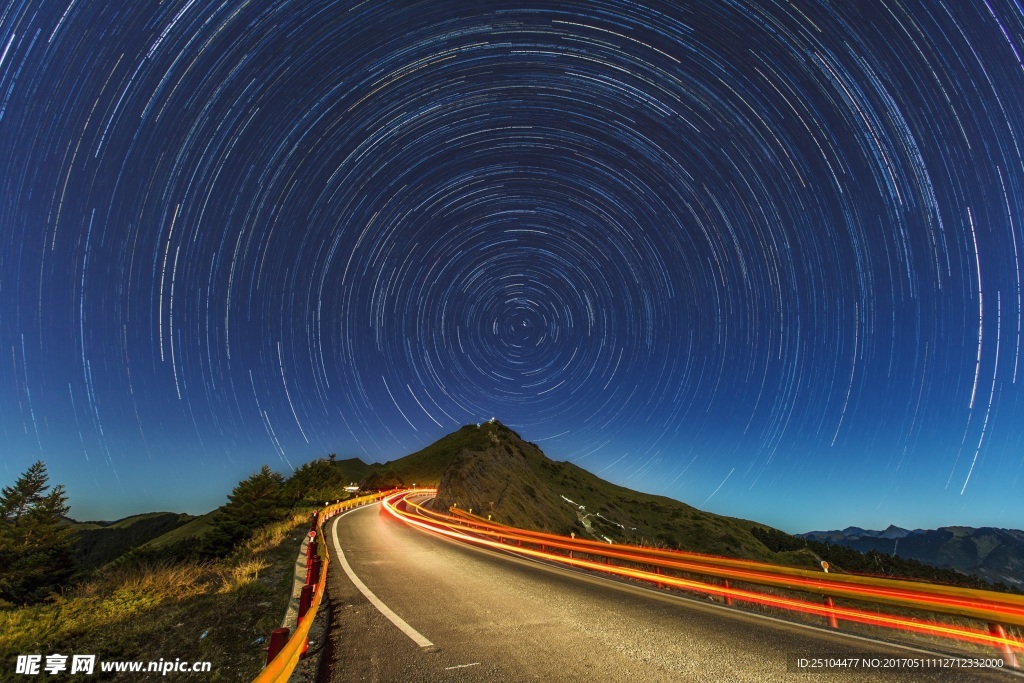 夜空星轨
