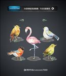 手绘小鸟