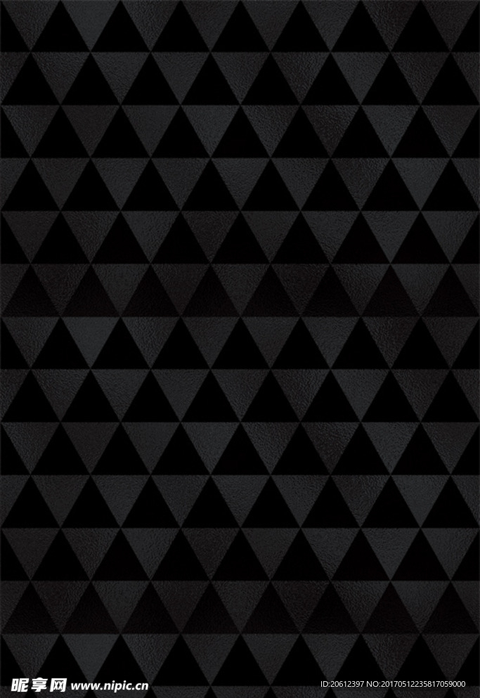 黑色三角纹理