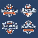 篮球比赛培训俱乐部LOGO标志