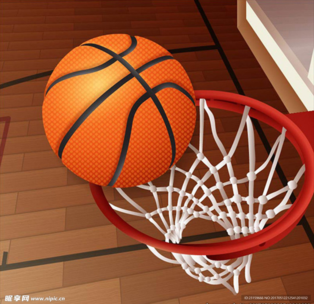 写实风格篮球比赛培训插图