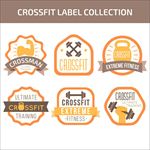 健美健身房减肥班标志LOGO