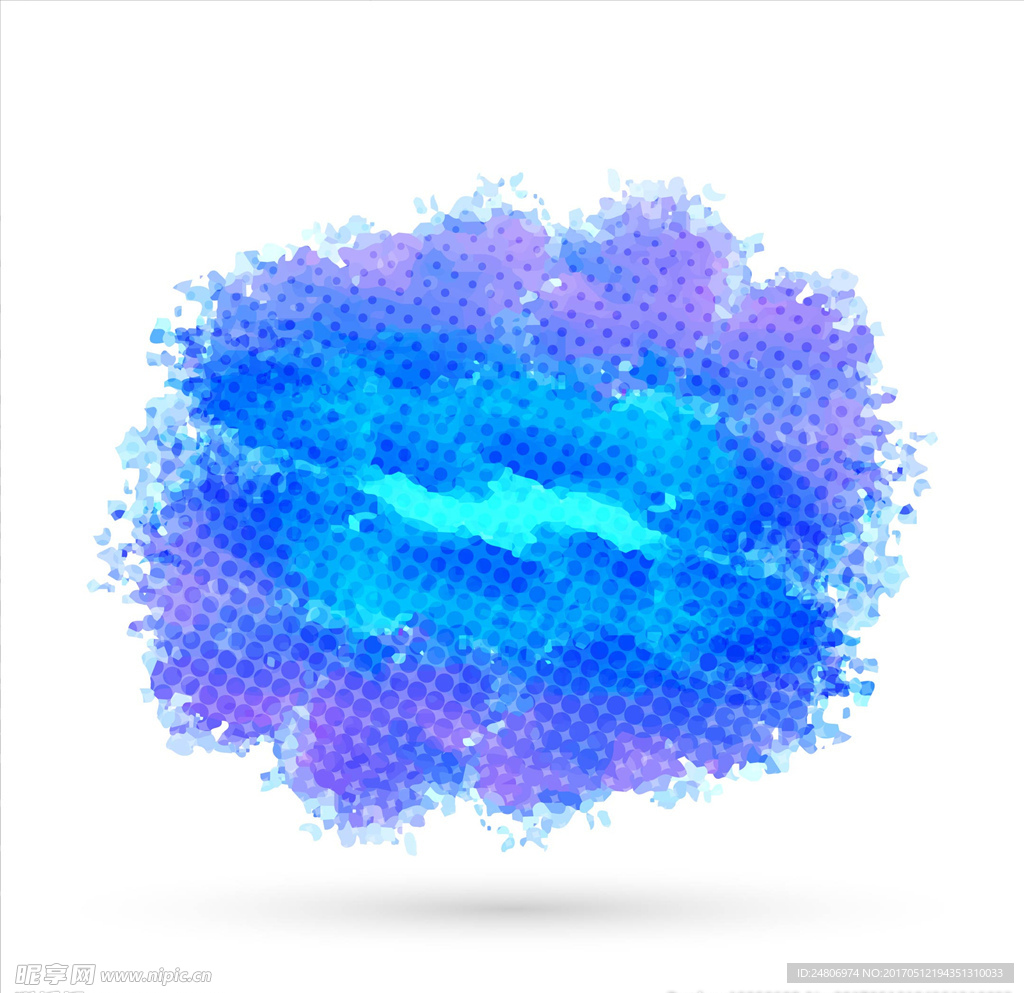 蓝色矢量背景