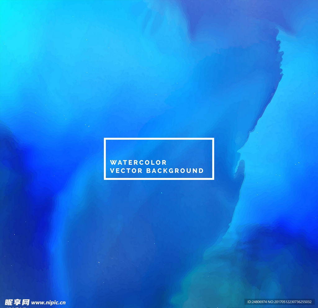 蓝色背景矢量