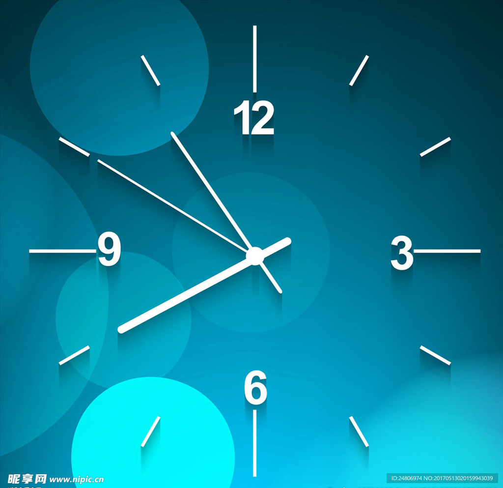 蓝色矢量背景图